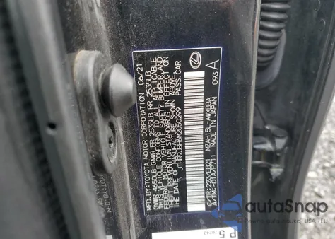 2021 Lexus Ux 250H из США, поврежденный, VIN JTHR9JBH6M2050299